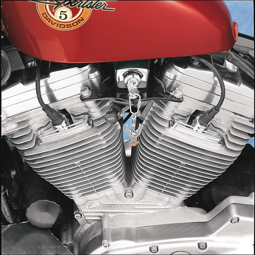 Head Bolt/Spark Plug Covers - Chrome - XL