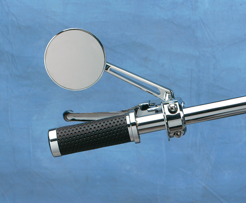 Round Mirror with Long Stem