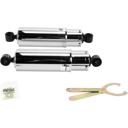 Progressive Suspension #412-4042C - 412 Series Shock - 12" - Standard - Chrome - Dyna