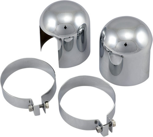 Chrome Shock Top Cap - 58-64 FL