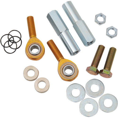 Burly Brand #B28-250 - Adjustable Shock Lowering Kit - Rear - Lowers 0"-2" - Standard Finish