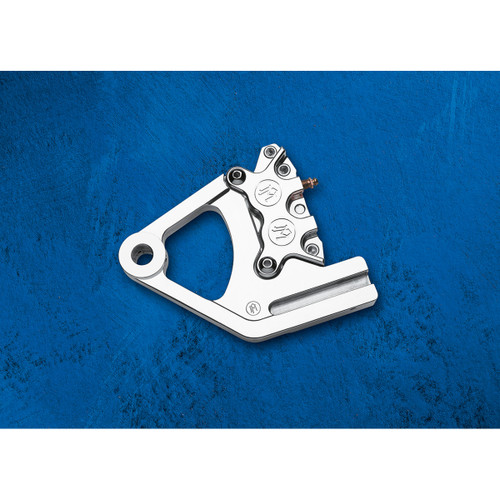 Performance Machine (PM) #1274-0052-CH - Caliper - Rear - Chrome - 87-99 FXST/FLST