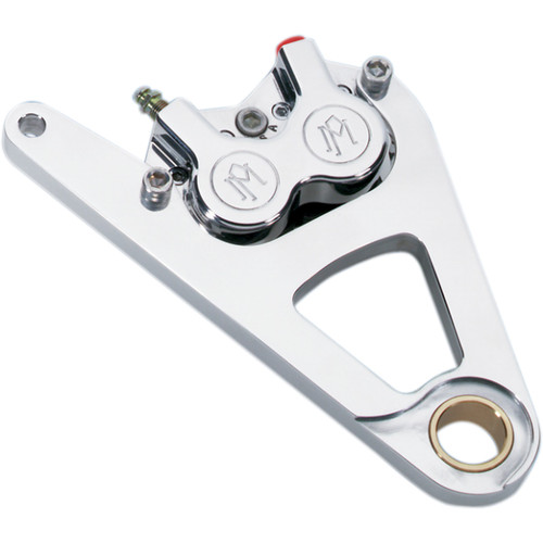 Performance Machine (PM) #1217-0017-P - Single Disc Caliper - Front - Polished - Springer 88-99