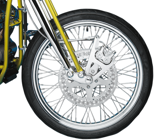 Single Disc Caliper - Front - Polished - Springer 88-99