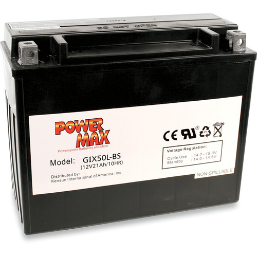 Power MAX #GIX50L-BS - Battery - Y50N18L-A