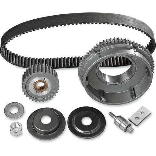 Belt Drives LTD. #47-31SE-4 - Belt Drive Kit - 1-1/2" - 11 mm - Electric Start w/Idler Gear - '65-E'84 Big Twin