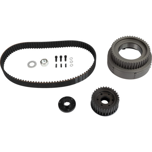 Belt Drives LTD. #47-31SK-2 - Belt Drive Kit - 1-1/2" - 11 mm - Kick Start - Spline Shaft - '55-'E84 Big Twin