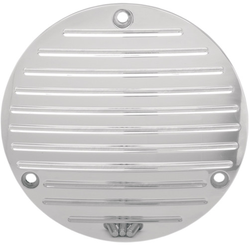 Pro-one Perf.mfg. #202130 - Millennium Derby Cover - Ball Milled - Chrome