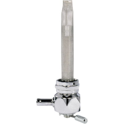 Pingel #1311-CD - Hex Fuel Valve - Diamond Chrome - 22 mm