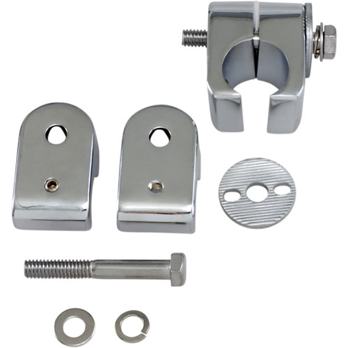 Drag Specialties - Universal Engine Guard Clamps - Chrome - 1"