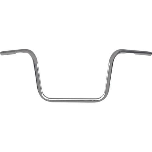 Drag Specialties - 1" Touring Handlebar - Ape Hanger - 10" - TBW - Chrome