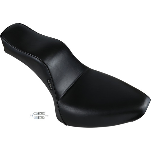 LE Pera #LN-020 - Cherokee Seat - Smooth - Black - Softail '84-'99