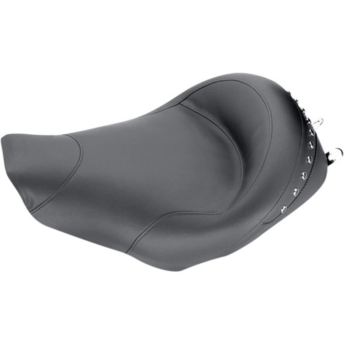 Mustang #75578 - Wide Solo Seat - Studded - FLHR/FLHX