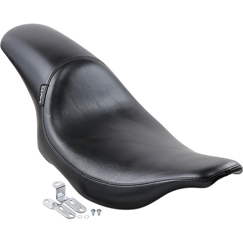 LE Pera #L-867 - Silhouette Full-Length Seat - Smooth - Black - FLT '91-'96