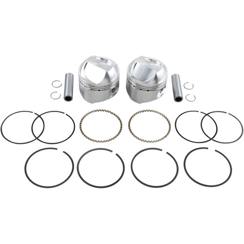 Wiseco #K1626 - Piston Kit - +0.030" - High Compression - Big Twin 1340 cc 80"