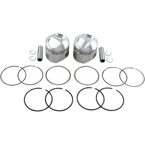 Wiseco #K1611 - Piston Kit - +0.060" - Big Twin