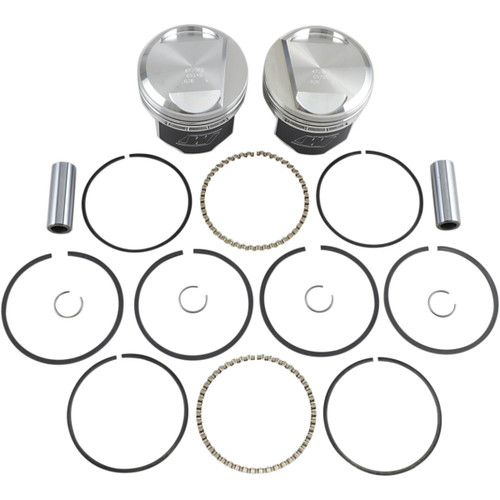 Wiseco #K1667 - Piston Kit - +0.020" - Evolution Big Twin 1340 cc