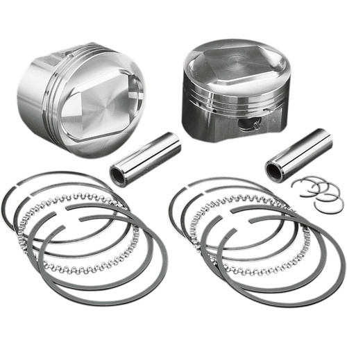 Wiseco #K1665 - Piston Kit - Standard - Evolution Big Twin 1340 cc