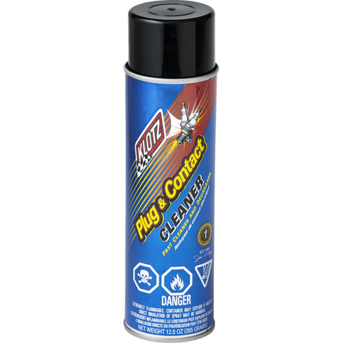 Klotz OIL #KL-609 - Plug & Contact Cleaner - 12.5 oz. net wt. - Aerosol