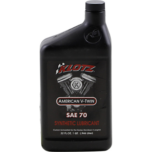 Klotz OIL #KH-70 - V Twin Synthetic Oil - 70W - 1 U.S. quart