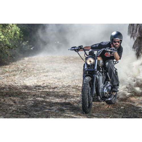 Burly Brand #B12-6020B - 1" Scrambler Handlebar - Black
