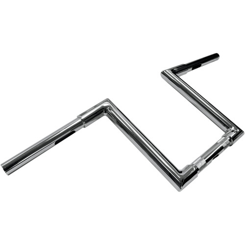 LA Choppers #LA-7307-10 - 1-1/4" Old School Handlebar - Narrow Z - 1-1/4" - 10" - Chrome