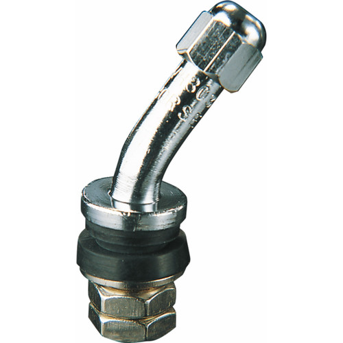 Parts Unlimited - Valve Stem - Angled - Chrome