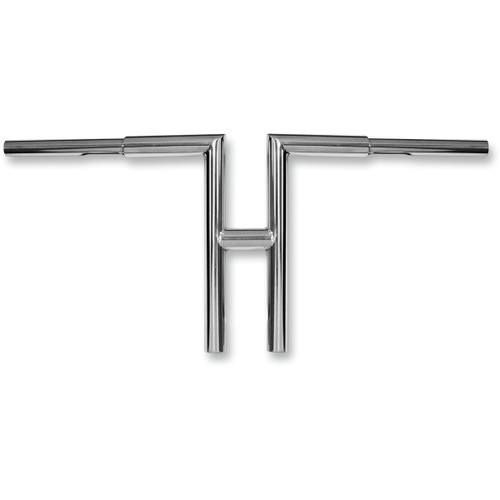 LA Choppers #LA-7386-12 - 1-1/4" Miter-T Handlebar - 12" - Chrome