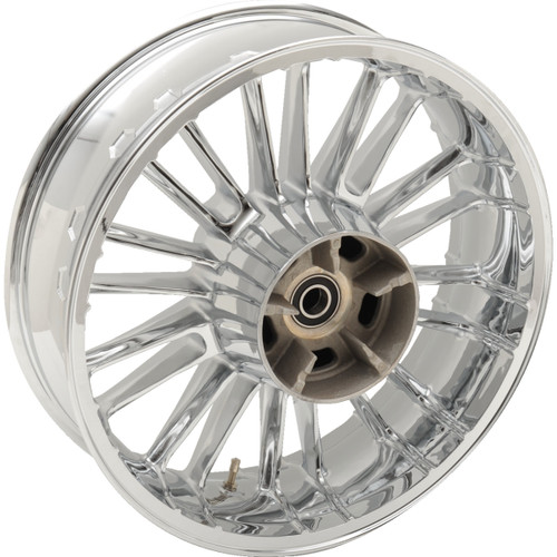 Coastal Moto #3D-ATL185CH - Wheel - Atlantic 3D - Rear - Single Disc/without ABS - Chrome - 18x5.5 - '09+ FL