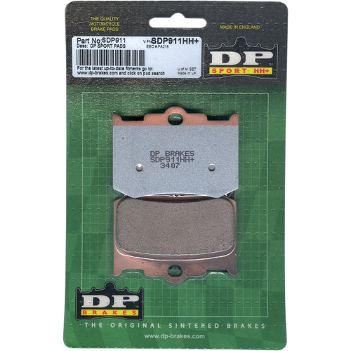 DP Brakes #SDP911HH - Sintered Brake Pads - 4-Piston Caliper