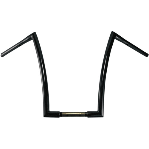 Todd's Cycle #0601-2714 - 1-1/4" Strip Handlebar - 17" Rise - Black