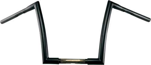 Handlebar - Strip - 1-1/4" - 17" Rise - Flat Black