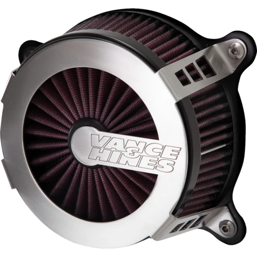 Vance & Hines #70365 - VO2 Cage Fighter Air Intake Kit - Brushed