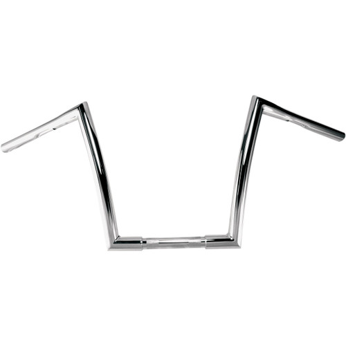 Todd's Cycle #0601-2716 - 1-1/4" Strip Handlebar - 10" Rise - Chrome