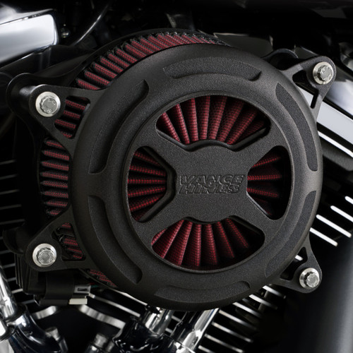 Vance & Hines #42359 - VO2 X Air Intake Kit - Black Wrinkle