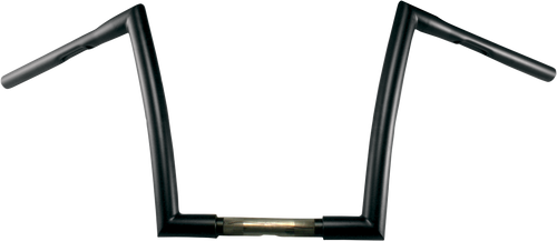 Handlebar - Strip - 1-1/4" - 10" Rise - Flat Black