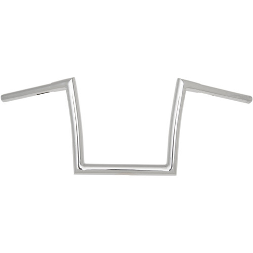 Todd's Cycle #0601-2728 - 1-1/4" Strip Handlebar - Fat Bobber - 10" Rise - Chrome