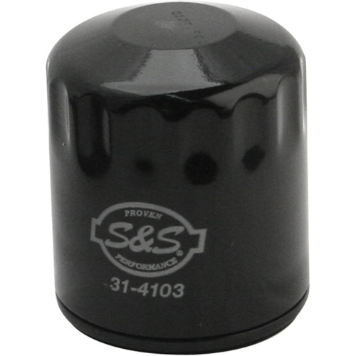 S&S Cycle #31-4103A - Oil Filter - Black