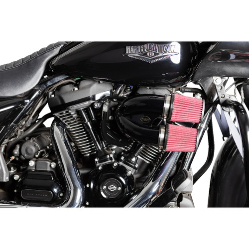 S&S Cycle #170-0567A - Tuned Induction Air Cleaner Kit - Gloss Black