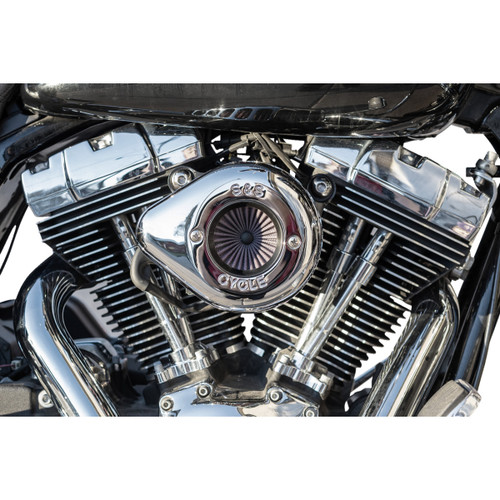 S&S Cycle #170-0719A - Air Stinger Stealth Air Cleaner Kit - Chrome