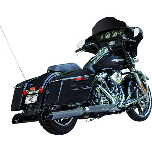 S&S Cycle #550-1011 - 4-1/2" Chrome MK45 Cutlass Performance Mufflers