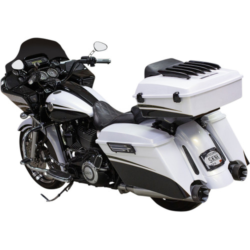 S&S Cycle #550-0828 - Shadow Muffler Kit - Chrome - '99-'08 FL