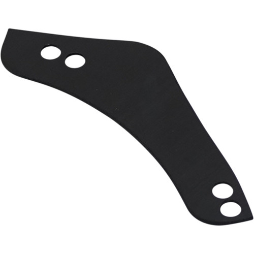 Arlen Ness #600-052 - Replacement Breather Bolt Cover Plate - Inverted/Method/Clear Tear/Sidekick - Left - Black