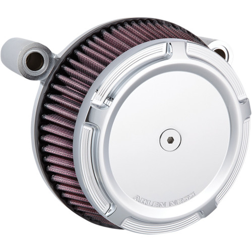Arlen Ness #50-849 - Big Sucker™ Stage I Air Filter Kit - Chrome