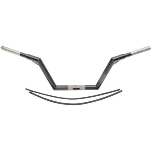 Trask #TM-20205BK - 1-1/4" V-Line Handlebar - FLTR - Black