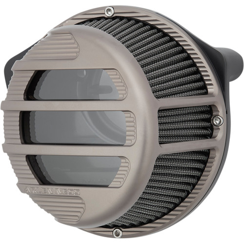 Arlen Ness #81-314 - Sidekick Air Cleaner Kit - Titanium