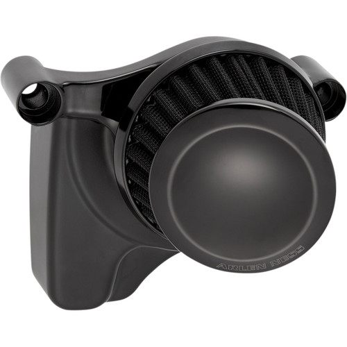 Arlen Ness #600-022 - Mini 22° Air Cleaner Kit - Black