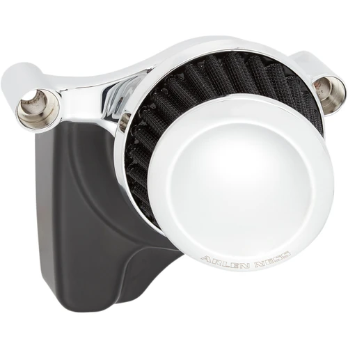 Arlen Ness #600-023 - Mini 22° Air Cleaner Kit - Chrome