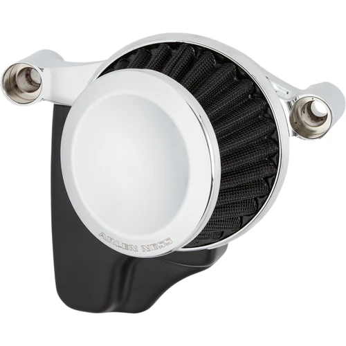 Arlen Ness #600-023 - Mini 22° Air Cleaner Kit - Chrome