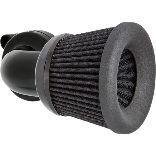 Arlen Ness #600-030 - Velocity 90° Air Cleaner Kit - Black